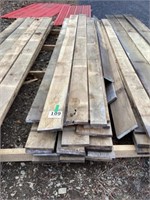 218 Board Foot Air Dried Oak Lumber.