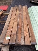 123 Board Foot Air Dried Cherry Lumber.