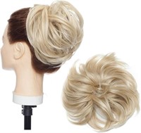 Hairro Tousled Updo Messy Bun Hair Pieces Curly