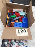Box of legos.