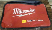 Milwaukee zipper tool bag, used