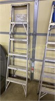 Used metal 6’ ladder.