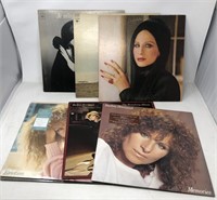 Lot of Barbara Streisand Vinyl Records