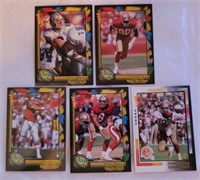 1991-92 AAA Sports Wild Card Football Cards