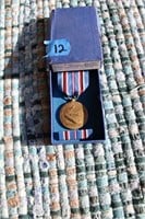 American Campaign and Service Medal With Box