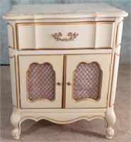 GARRISON FRENCH PROVINCIAL WOOD NIGHTSTAND