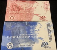 1999 P, D Uncirculated Coin Set Us Mint Issue