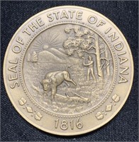 1816-1966 Indiana Sesquicentennial Bronze Medal