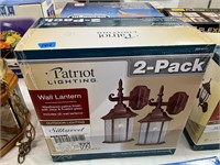 Patriot 2 Pack Wall Lantern