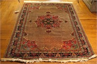 Handmade Wool Moassasstti Afghanistan Rug 6.9 x 10