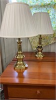 2 Brass Lamps