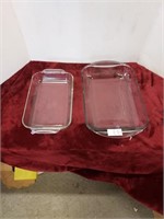 2 casserole dishes 1 Pyrex