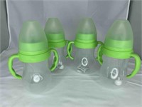 Baby Bottles nipple end new x 4