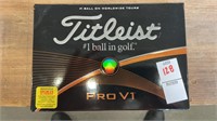 Titleist Box of 12 Pro V1 Golf Balls