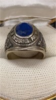10k white gold IUP 1963 class ring State College
