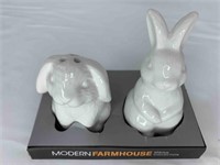 Modern Farmhouse Salt and Pepper shakers