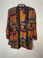 Vintage All Over Print Gaudy Top