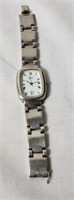 Ladies' wristwatch - sterling silver case and
