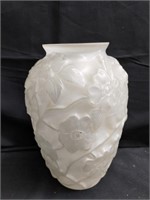 Phoenix Consolidated Glass vase with flowers