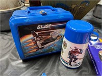 Plastic GI Joe Thermos/Lunch Box by Aladdin
