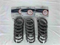 Clip Rings Curtain 3 pack