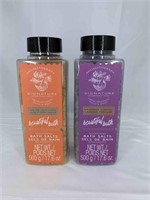 Signature Bath Salts Aroma Therapy x 2