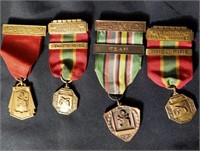 Collection of vintage medals