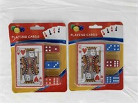 Playing Cards and Dice x 2