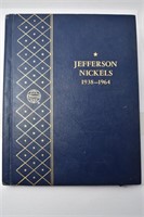 (53) 1838-1964 Jefferson Nickels in Collector Book