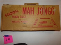 Vintage Mah Jongg Game, Complete