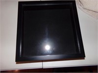 Black Shadow Box with Glass Front