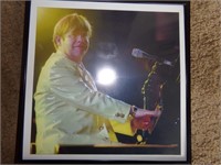 Framed Elton John Picture