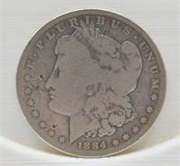 1884-P Morgan Silver Dollar - G