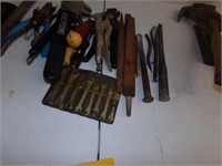 Tin Snips, Snap Ring Pliers, Chisels