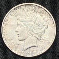 1922-d Peace Silver Dollar Unc