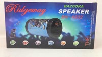 Ridgeway BS-8332 Bazooka Bluetooth Speaker NIB