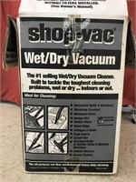 Shop-Vac Wet/Dry Vacuum. 18L capacity