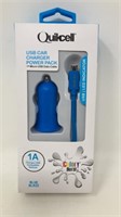Quickcell USB Car Charger Pack NIB