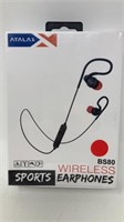 ATALAX BS80 Wireless Earphones NIB