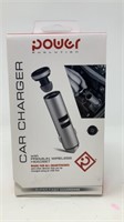 Power Evolution Car Charger With Premium Wireless
