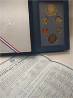 1990 United States Mint Prestige set silver