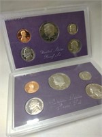 1985 and 1986 United States Proof sets