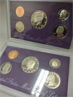 1988 and 1992 United States Proof sets