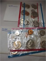 1979 and 1980 United States Mint Uncirculated