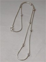 Sterling Silver necklace stamped 925