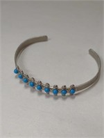 Silvertone bracelet