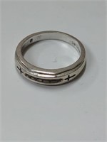 Sterling Silver ring stamped sterling size 7