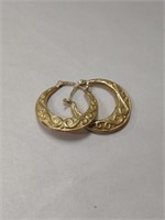 Sterling Silver earrings stamped 925 JCM