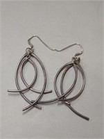 Sterling Silver earrings stamped 925