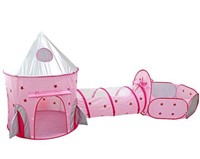 Pink Princess Castle Tent
